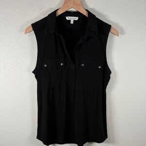 Workshop Republic Clothing Black Sleeveless Blouse M
